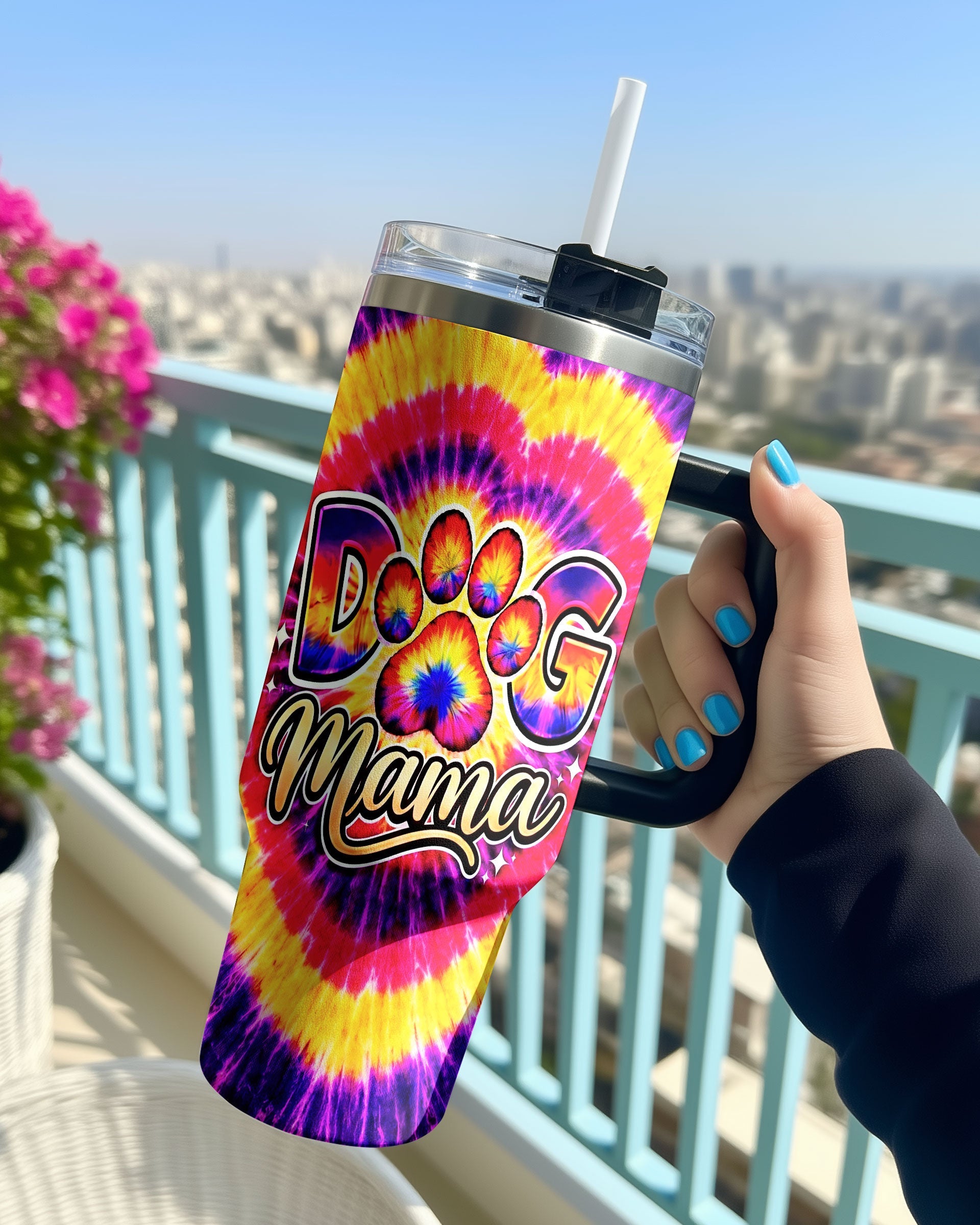 ドッグフード mama's DOG MAMA PAW PRINT SWIRL TUMBLER - TLNT1504262 – materiallroa