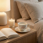 Elegant Rose Porcelain Teacup & Saucer Set